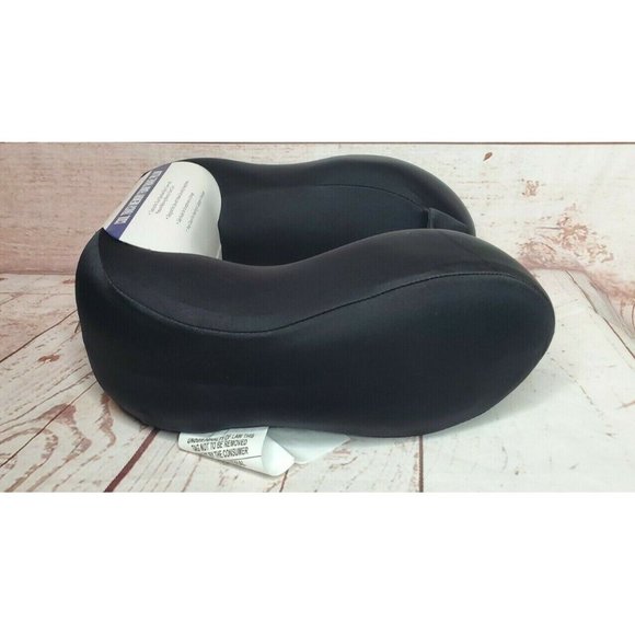 Premium American Tourister Cool Touch Memory Foam Travel Pillow with Pocket - Picture 12 of 12